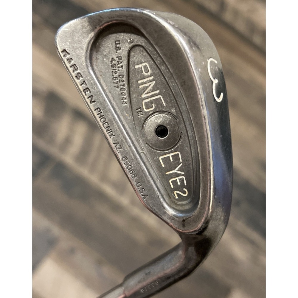 Ping Eye 2 Black Dot Single 3 Iron ZZ Lite Steel Shaft RH Golf Pride Grip